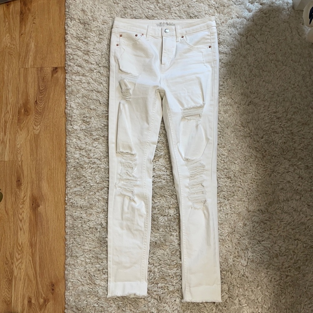 Wild Fable White Jeans
